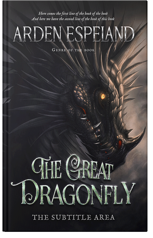 Front view of Baltic Sea #9723 - Premade Fantasy Book Cover