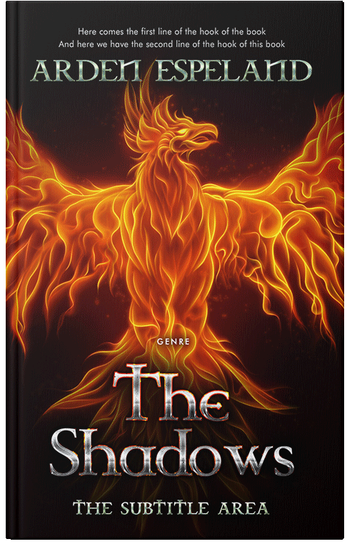 Front view of Premade Fantasy Book Cover - Wood Bark