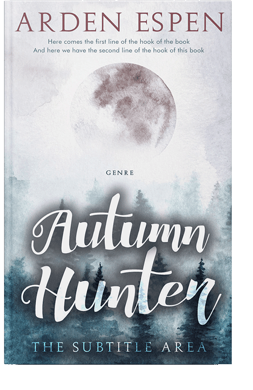 Front view of Athens Gray #9747 - Premade Fantasy Book Cover | BookCoverZone