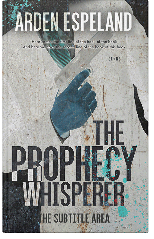 Front view of Gray Nickel #9760 - Premade Mystery & Thriller & Suspense Book Cover