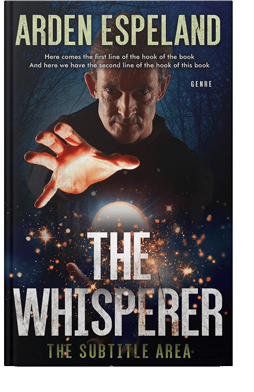 Front view of Vanilla #9767 - Premade Surreal Book Cover