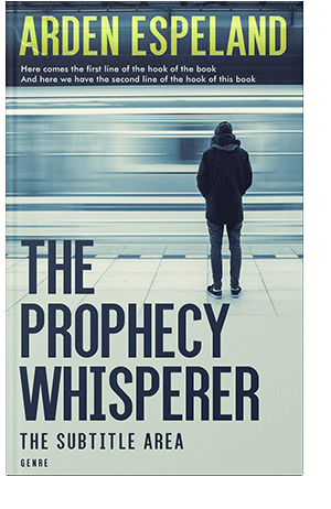 Pre Made Book Cover Cloud Burst