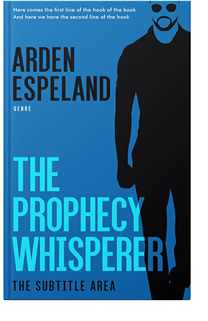 Pre Made Book Cover Denim