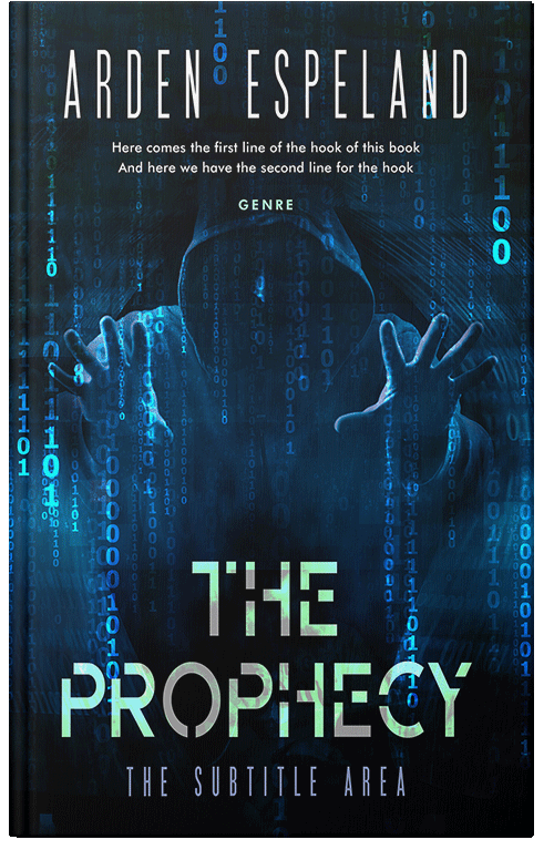 Front view of Premade Mystery & Thriller & Suspense Book Cover - Black Pearl