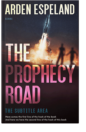 Pre Made Book Cover Petite Orchid