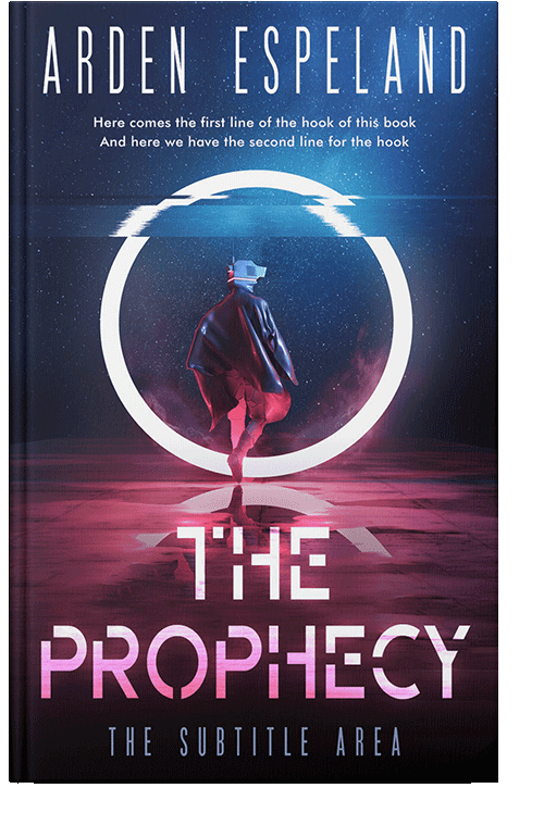 Front view of Revolver #9787 - Premade Apocalyptica Book Cover