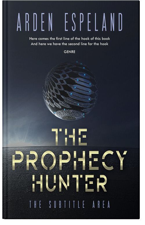 Front view of Premade Science Fiction Book Cover - Vulcan