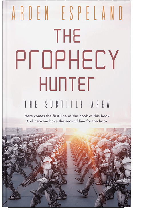 Front view of Matterhorn #9794 - Premade Apocalyptica Book Cover