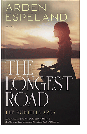 Pre Made Book Cover Brandy