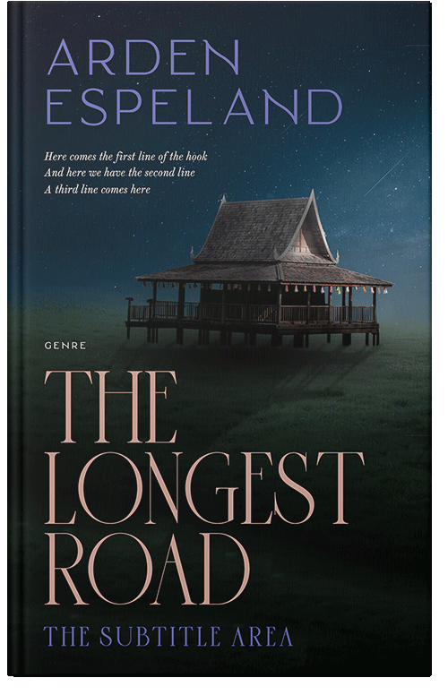 Front view of Aztec #9809 - Premade Mystery & Thriller & Suspense Book Cover