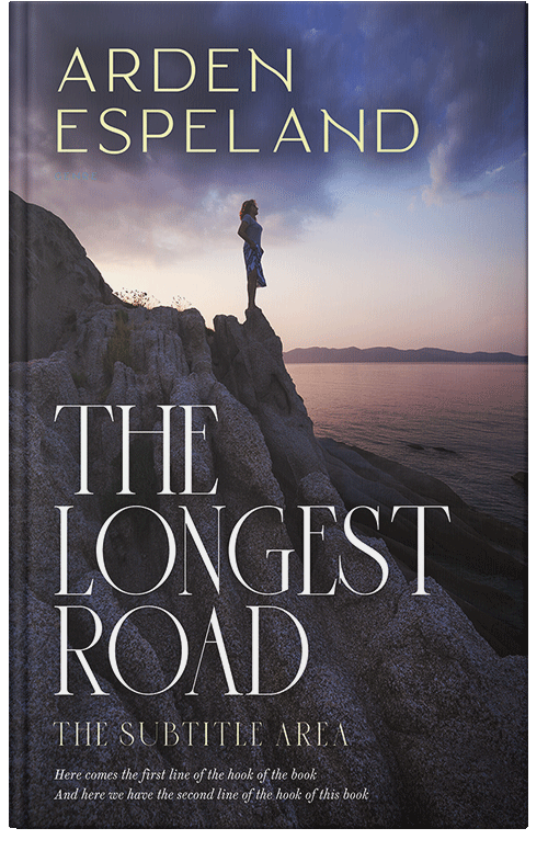 Front view of Premade Literary Fiction Book Cover - Tuna