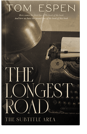 Pre Made Book Cover Indian Khaki