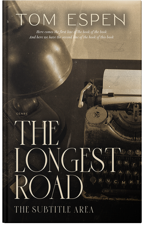 Front view of Indian Khaki #9811 - Premade Business Book Cover