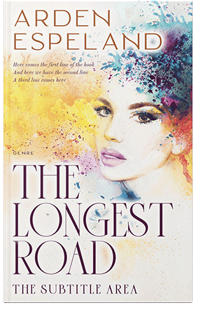 Pre Made Book Cover Spring Wood