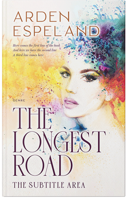 Front view of Spring Wood #9814 - Premade Romance Book Cover