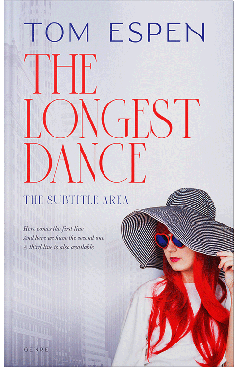 Front view of Premade Romance Book Cover - Mischka