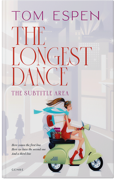 Front view of Premade Romance Book Cover - Mercury