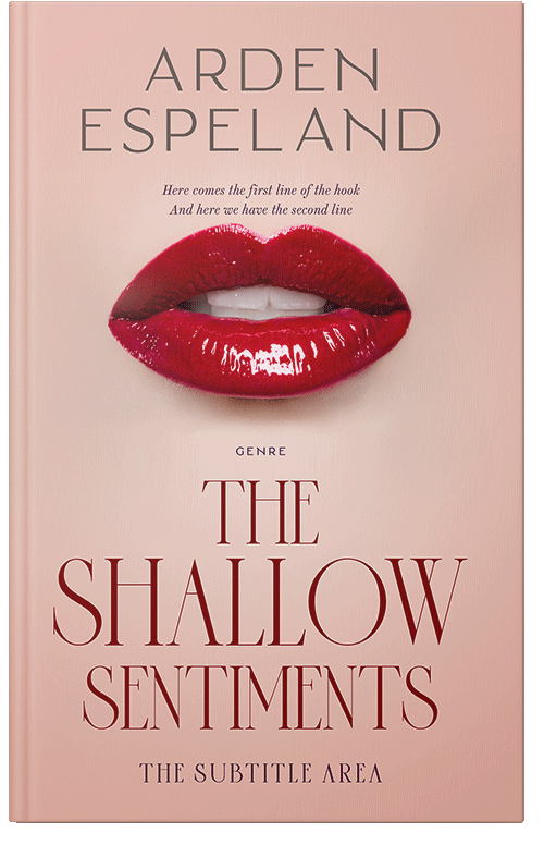 Front view of Premade Erotica Book Cover - Just Right