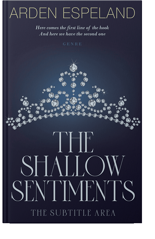 Front view of Mirage #9833 - Premade Chick Lit Book Cover