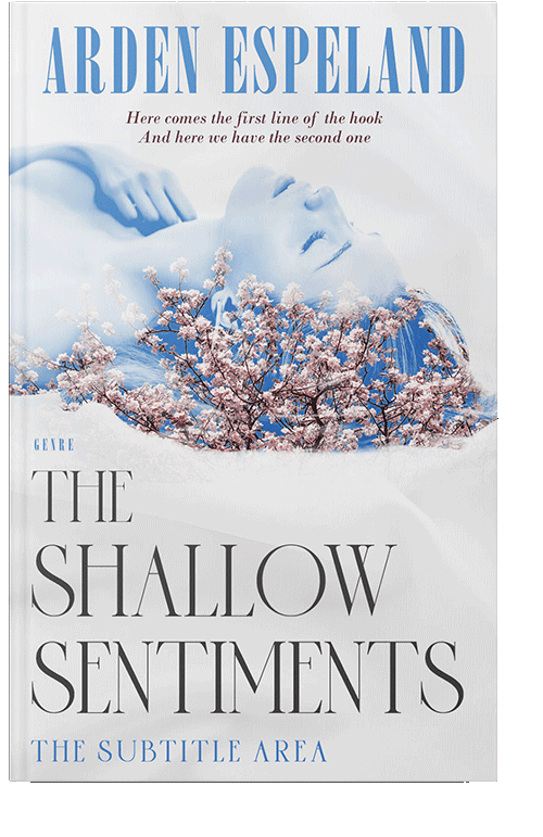 Front view of Athens Gray #9837 - Premade Health & Mind & Body Book Cover