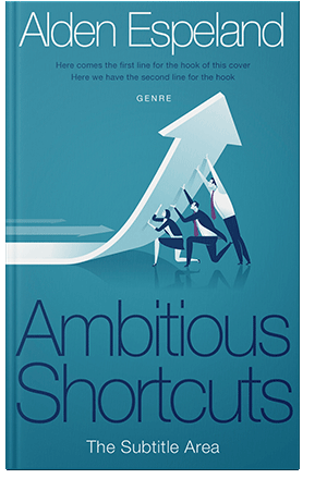 Pre Made Book Cover Eastern Blue