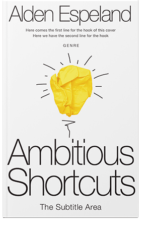 Pre Made Book Cover Golden Dream