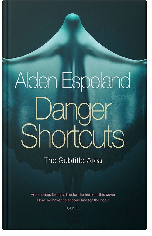 Front view of Tiber #9869 - Premade Horror Book Cover