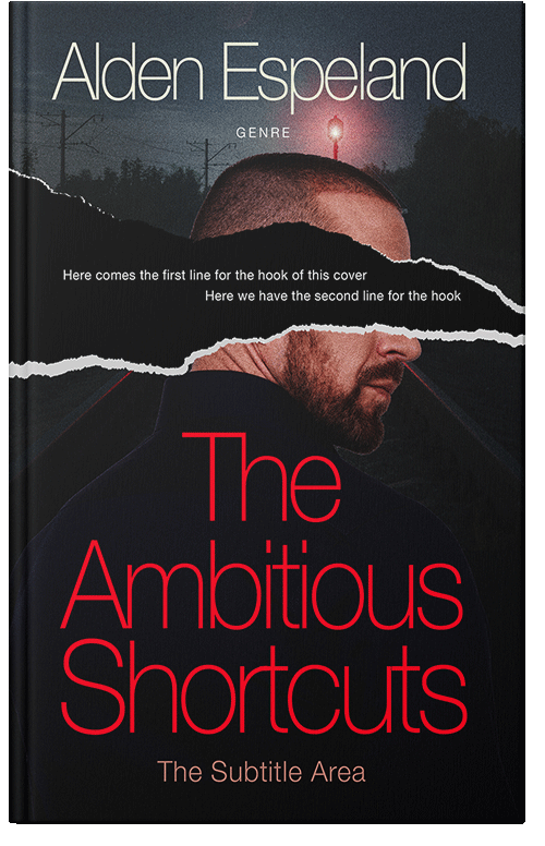 Front view of Premade Mystery & Thriller & Suspense Book Cover - Woodsmoke