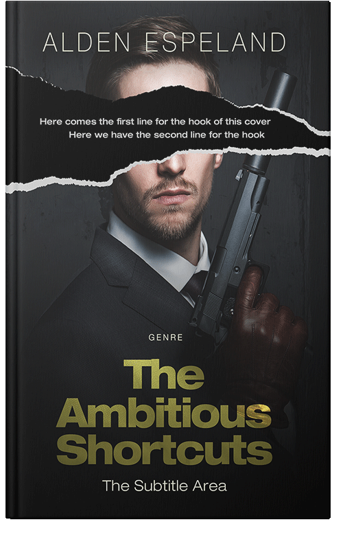 Front view of Shark #9876 - Premade Mystery & Thriller & Suspense Book Cover