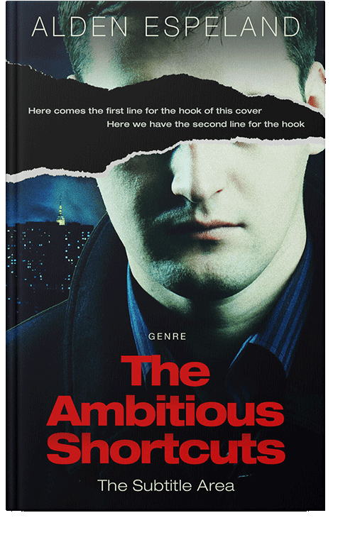 Front view of Ebony #9879 - Premade Mystery & Thriller & Suspense Book Cover