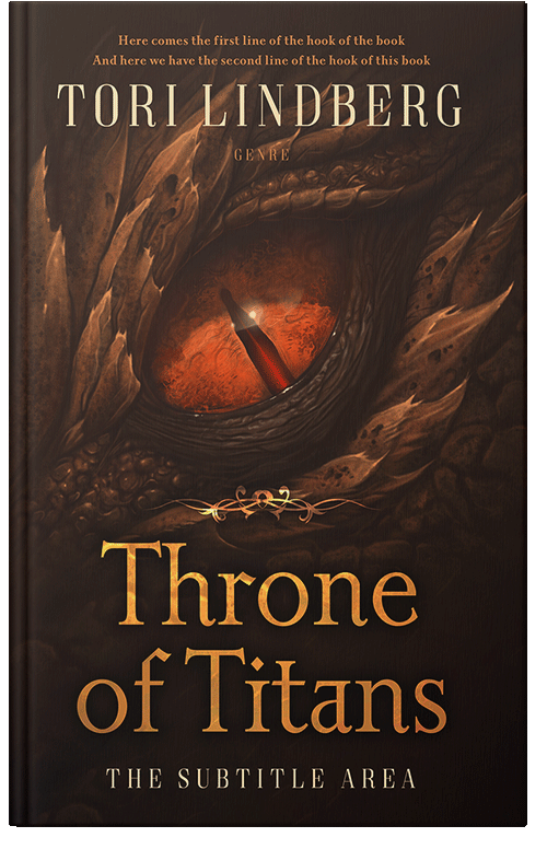 Front view of Coffee Bean #9890 - Premade Fantasy Book Cover