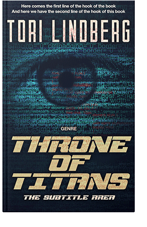 Pre Made Book Cover Hampton