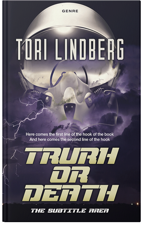 Front view of Tana #9910 - Premade Apocalyptica Book Cover