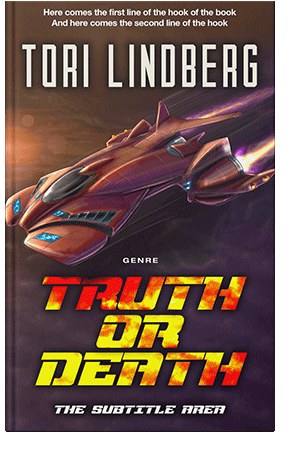 Pre Made Book Cover Livid Brown