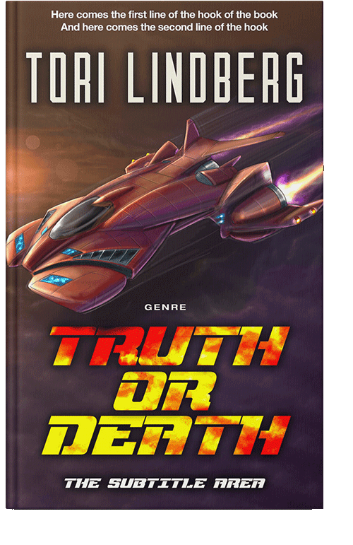 Front view of Livid Brown #9913 - Premade Apocalyptica Book Cover