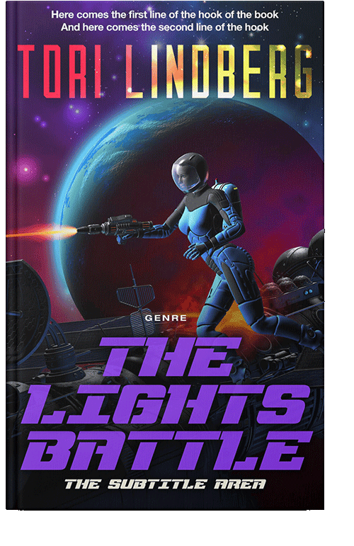 Front view of Wisteria #9917 - Premade Apocalyptica Book Cover