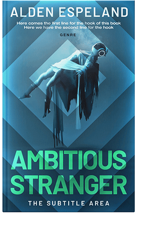 Pre Made Book Cover Blumine