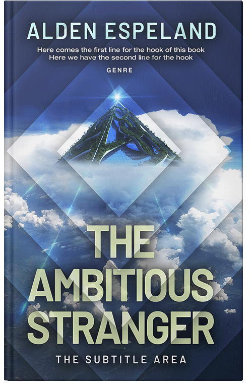 Front view of San Juan #9943 - Premade Science Fiction Book Cover