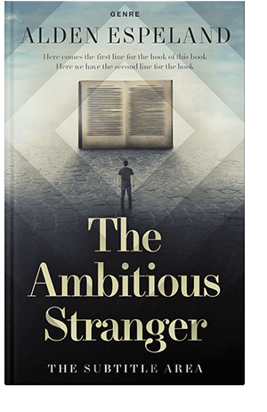 Pre Made Book Cover Moon Mist