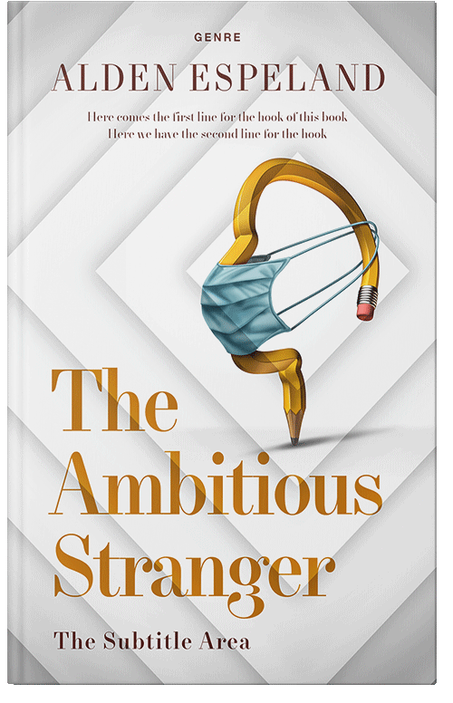 Front view of Premade Health & Mind & Body Book Cover - Desert Storm