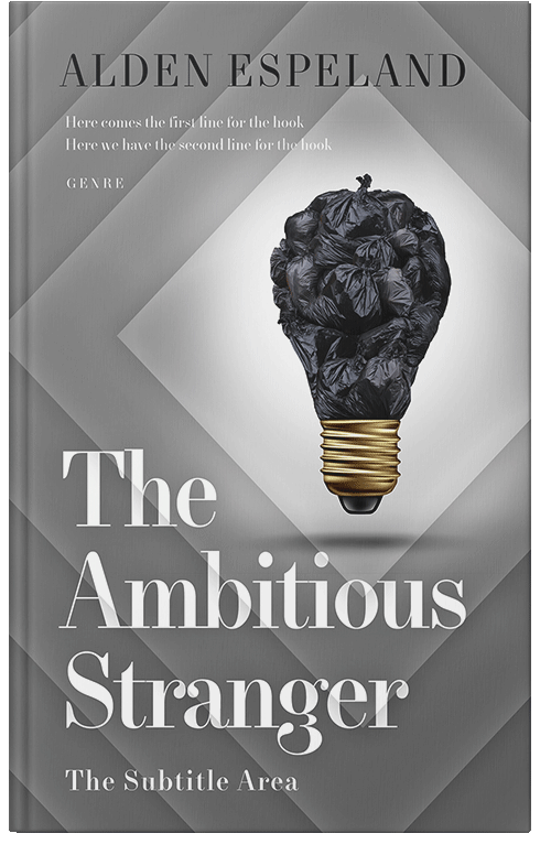 Front view of Gray #9956 - Premade Science & Nature Book Cover