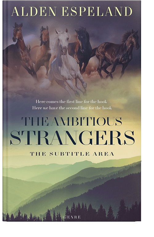 Front view of Mortar #9962 - Premade Travel Book Cover