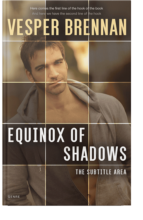 Front view of Judge Gray #9969 - Premade Erotica Book Cover