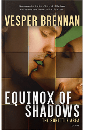 Pre Made Book Cover Harvest Gold