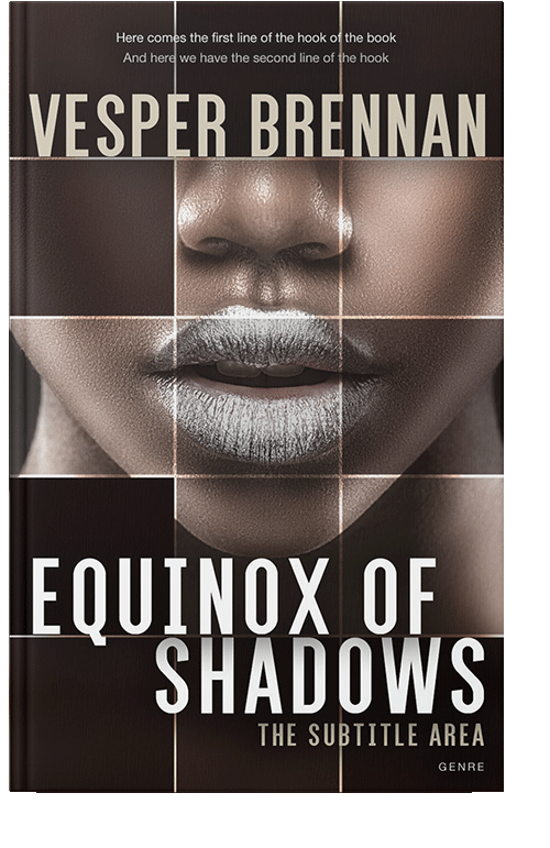 Front view of Bison Hide #9973 - Premade Teen & Young Adult Book Cover