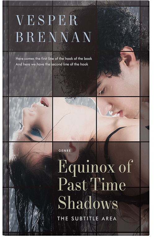 Front view of Premade Erotica Book Cover - Clam Shell