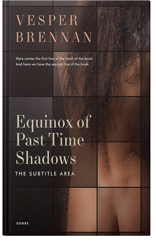 Front view of Gondola #9975 - Premade Erotica Book Cover