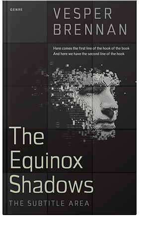 Pre Made Book Cover Cod Gray