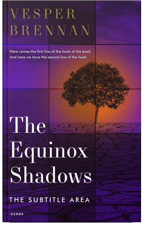 Front view of Valentino #9981 - Premade Nature Book Cover