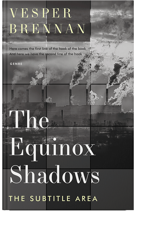 Front view of Tundora #9982 - Premade Science & Nature Book Cover | BookCoverZone